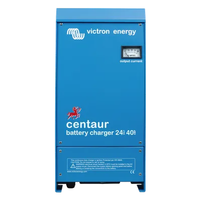 Cargador de Baterías / 24V / 40A / Tres Salidas Aisladas / Entrada Universal 90-265 VCA / Compensación de Temperatura