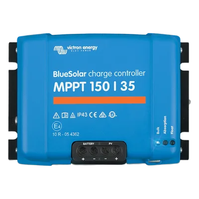 Controlador Solar MPPT / 35A / 150V FV / 12/24/36/48 Vcc Auto / 2000W (48V) / Eficiencia 98% / IP43