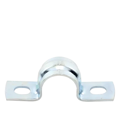 Abrazadera Omega / 5/8" (15.87 mm) / Acero Cincado / Carga 30 kg / Conduit y Cables Ligeros