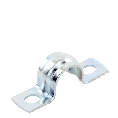 Abrazadera Omega / 5/8" (15.87 mm) / Acero Cincado / Carga 30 kg / Conduit y Cables Ligeros