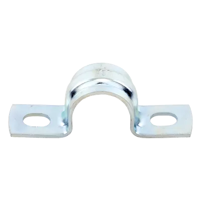 Abrazadera Omega / 5/8" (15.87 mm) / Acero Cincado / Carga 30 kg / Conduit y Cables Ligeros