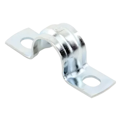 Abrazadera Omega / 5/8" (15.87 mm) / Acero Cincado / Carga 30 kg / Conduit y Cables Ligeros