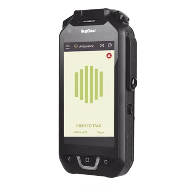 Smartphone PoC / PTT Misión Crítica / Altavoz 105 dB / Batería 5000 mAh / IP68 / LTE Global / Qualcomm Octa-Core 2.0 GHz