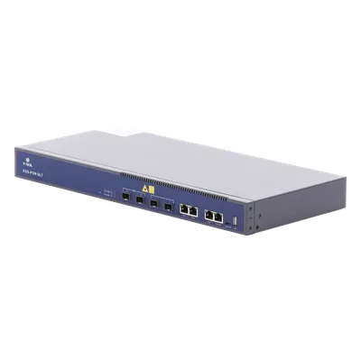 OLT / 2 Puertos XGSPON/GPON / 4 Puertos Uplink RJ45+SFP/SFP+ / 512 ONUs / 20 km / 19" Rack / 1.45 × 0.66 × 0.14 pies