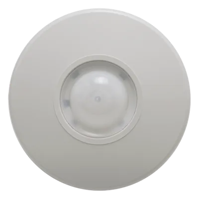 Sensor de Movimiento / Detección 360° / Cobertura 12 m (39.4 ft) / 62 Zonas / Montaje en Techo / Anti-falsas Alarmas