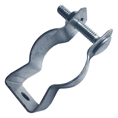Abrazadera Clip / 3/4" (25-31 mm) / Varilla 1/4" / Cincado Electrolítico 5 micras / Monobloque / Tuberías Horizontales