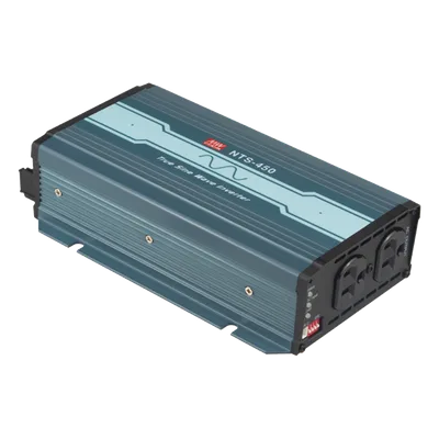 Inversor de Onda Pura / Entrada 12 Vcd / Salida 450 W 120 Vca 60 Hz / Rango -25°C a +70°C / 8.27 x 2.17 x 5.12 in