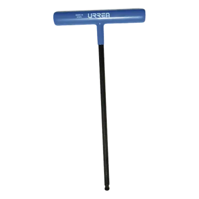 Llave Hexagonal Tipo T / Punta de Bola 8 mm / Longitud 9' (27.4 cm) / Mango Ergonómico Antideslizante / Acero