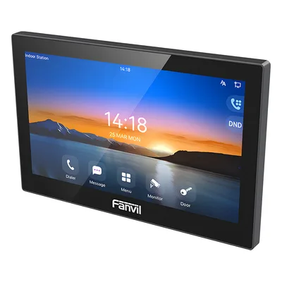 Monitor IP/SIP para Interior / Pantalla Táctil 7 Pulgadas / Video HD 1080p H.264 / Wi-Fi y Ethernet 10/100 Mbps / Control de Acceso Remoto