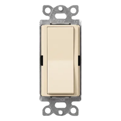 Interruptor de Paleta Unipolar / 15 A / 120-277 V / Iluminación y Motores / Terminales de Tornillo