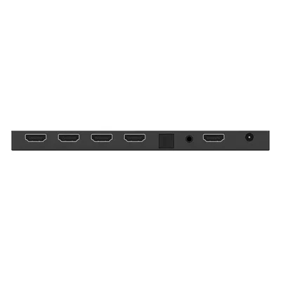 Splitter HDMI / 1x4 Salidas Simultáneas / 4K@60Hz 4:4:4 / HDMI 2.0b / Extractor de Audio Óptico y Analógico / Down Scaler 4K a 1080p / HDCP 2.2 / 18 Gbps
