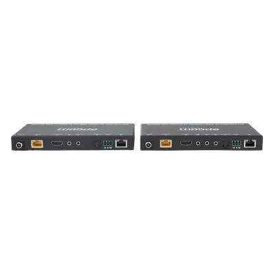 Extensor HDMI HDBaseT / 4K2K@60Hz / HDR 4:4:4 / 18 Gbps / Alcance 100 m (328 ft) / USB KVM / IR Bidireccional / PoC / HDCP 2.2
