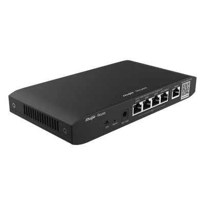 Router Balanceador SD-WAN / 4 Puertos PoE+ / 600 Mbps / 100 Usuarios Concurrentes / 2 Líneas ISP / 54 Watts