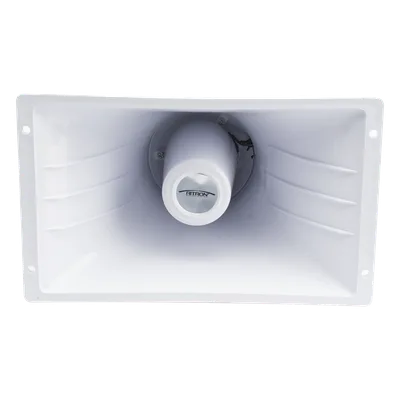 Bocina PA / 30W / 8Ω / 95 dB @ 15 m / 25 pies cable RCA / Interior-Exterior