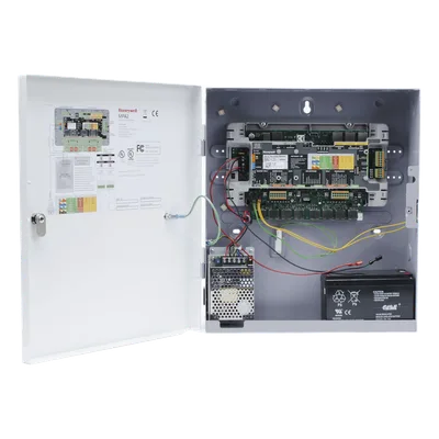 Controlador de Acceso IP / 2 Puertas / 4 Lectores / PoE / OSDP v2 y Wiegand / Expansible a 36 Puertas / AES-256 / UL 294