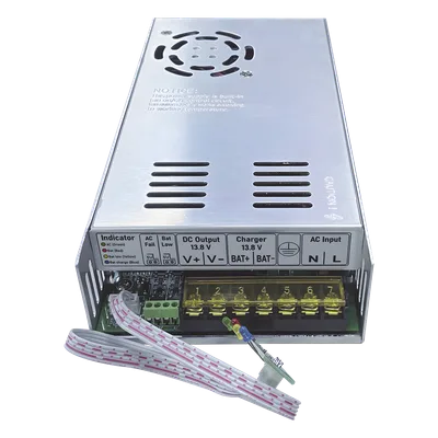 Fuente de Alimentación / 13.8 VCC 30 A / 414 W / Entrada 100-260 VCA / Terminales Tornillo / Operación -20 °C a 70 °C