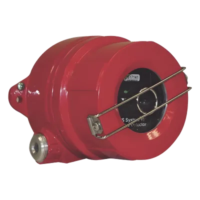 Detector de flama multiespectral / IR banda ancha y estrecha + visible / Sensibilidad 30 ft (9.1 m) / Antiexplosión Clase I Div. 1