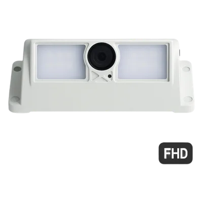 Cámara de Conteo de Pasajeros IP / 2 Megapixel / WDR 80 dB / Lente 2.7 mm / Ángulo 120° / IR 3 m (9.8 ft) / PoE / H.265+