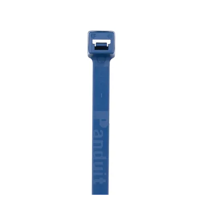 Cincho detectable / 8.0' (203mm) largo / 0.13' (3.4mm) ancho / Polipropileno metal detectable / 18lb / Azul oscuro / 100 piezas