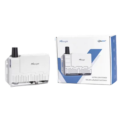 Gateway LoRaWAN / 8 Canales / 2000 Nodos / 15 km / Panel Solar 30W (45W Opcional) / 4G / Batería 4 Días Autonomía