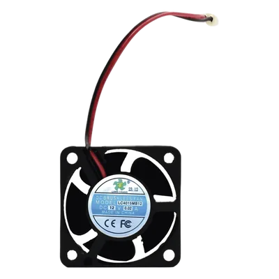 Ventilador DC / 12 Vcc / 40x40x15 mm / 4.1 CFM / 22 dB / -10°C a 80°C