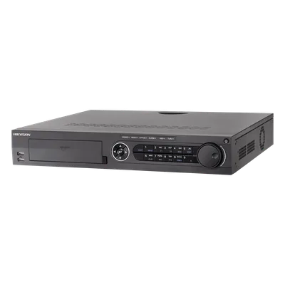 DVR Pentahíbrido / 32 Canales TurboHD + 16 Canales IP / 48 Canales Totales / 3K Lite / 5 Megapixel Lite / 4 Bahías HDD 12 TB / AcuSense / Audio por Coaxitron
