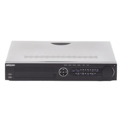DVR Pentahíbrido / 32 Canales TurboHD + 16 Canales IP / 48 Canales Totales / 3K Lite / 5 Megapixel Lite / 4 Bahías HDD 12 TB / AcuSense / Audio por Coaxitron
