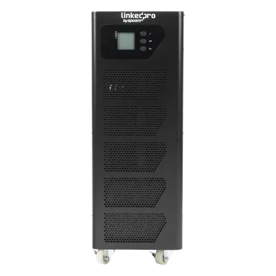 UPS Online Doble Conversión / 6000 VA / Entrada 200 - 240 Vac / Fase Dividida 120V/120V + N / Paralelismo 4 Unidades / Pantalla LCD Táctil 7" / Sin Baterías