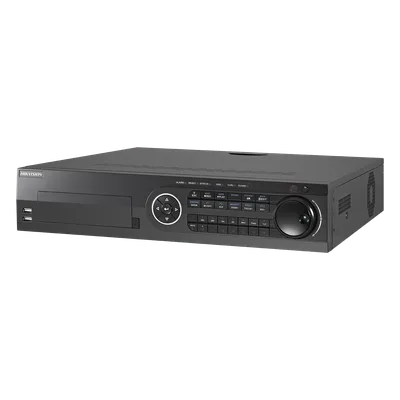 DVR Pentahíbrido / 24 Canales / 16 TurboHD + 8 IP / 3K / 5 Megapixel / 8 Bahías HDD / AcuSense / H.265+ / 16 Entradas de Alarma / POS