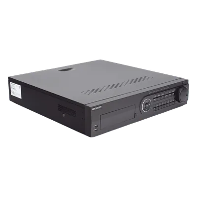 DVR Pentahíbrido / 24 Canales / 16 TurboHD + 8 IP / 3K / 5 Megapixel / 8 Bahías HDD / AcuSense / H.265+ / 16 Entradas de Alarma / POS