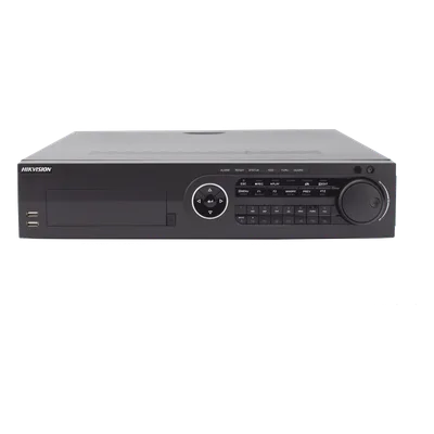 DVR Pentahíbrido / 24 Canales / 16 TurboHD + 8 IP / 3K / 5 Megapixel / 8 Bahías HDD / AcuSense / H.265+ / 16 Entradas de Alarma / POS