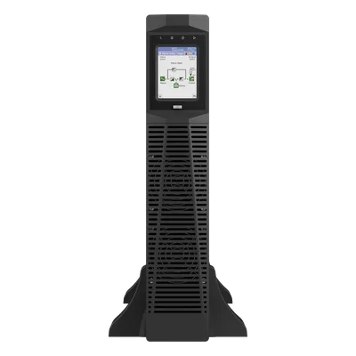 UPS On-Line Doble Conversión / 6 kVA / 5.4 kW / Rack-Torre 2U / Entrada-Salida 220 VCA Fase Única / Eficiencia hasta 98% Modo Eco