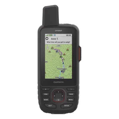 Navegador GPS Outdoor / Pantalla TFT Transflectiva 3" / Resolución 240 x 400 Píxeles / Autonomía 840 Horas / IPX7 / MIL-STD-810 / Brújula 3 Ejes / 16 GB Memoria Interna