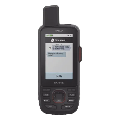 Navegador GPS Outdoor / Pantalla TFT Transflectiva 3" / Resolución 240 x 400 Píxeles / Autonomía 840 Horas / IPX7 / MIL-STD-810 / Brújula 3 Ejes / 16 GB Memoria Interna