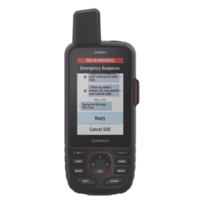 Navegador GPS Outdoor / Pantalla TFT Transflectiva 3" / Resolución 240 x 400 Píxeles / Autonomía 840 Horas / IPX7 / MIL-STD-810 / Brújula 3 Ejes / 16 GB Memoria Interna