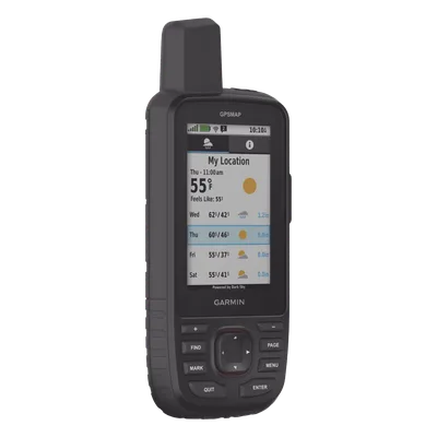 Navegador GPS Outdoor / Pantalla TFT Transflectiva 3" / Resolución 240 x 400 Píxeles / Autonomía 840 Horas / IPX7 / MIL-STD-810 / Brújula 3 Ejes / 16 GB Memoria Interna