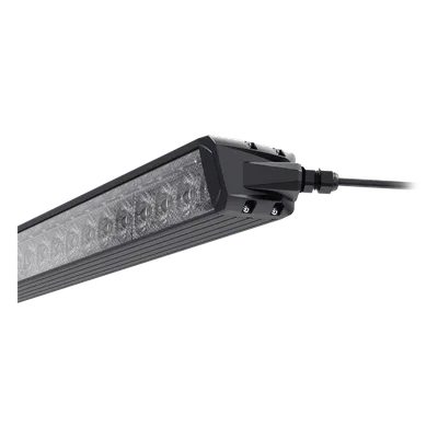 Barra de Advertencia de Tráfico / 8 Módulos / 32 LED / 47 pulgadas / Ámbar / Controlador de 8 Interruptores / SAE Clase 1