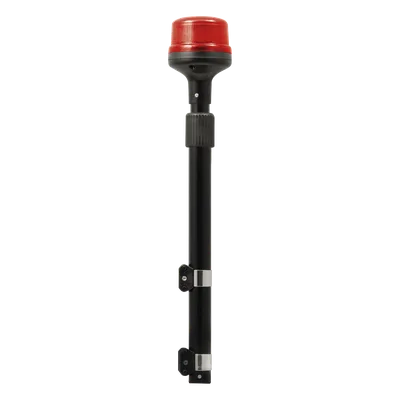 Luz Telescópica para Motocicletas / 8 LED / Rojo / 12~24 VCD / IP6K6 / ECE R65 / SAE J845 / 88 mm de Altura