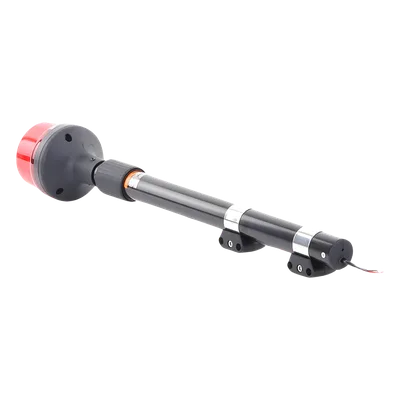 Luz Telescópica para Motocicletas / 8 LED / Rojo / 12~24 VCD / IP6K6 / ECE R65 / SAE J845 / 88 mm de Altura