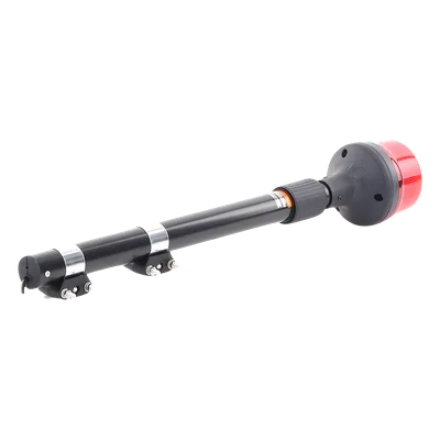 Luz Telescópica para Motocicletas / 8 LED / Rojo / 12~24 VCD / IP6K6 / ECE R65 / SAE J845 / 88 mm de Altura