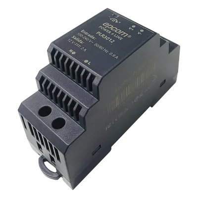 Fuente de poder DIN Riel / 15 Vcc / 2 A / 30 W / Entrada 100-240 Vca / Terminales 5.5 x 2.5 mm / -20°C a 45°C / 3.7 x 1.4 x 2.3 pulgadas