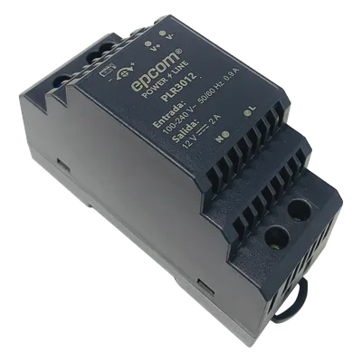 Fuente de poder DIN Riel / 15 Vcc / 2 A / 30 W / Entrada 100-240 Vca / Terminales 5.5 x 2.5 mm / -20°C a 45°C / 3.7 x 1.4 x 2.3 pulgadas