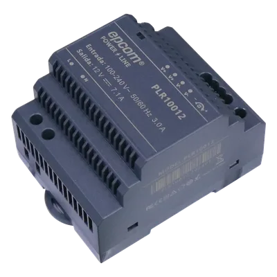 Fuente de alimentación / 12 Vcc / 7.1 A / 85.2 W / Entrada universal 100-240 Vca / -30°C a 70°C / 3.71 x 2.76 x 2.30 pulgadas