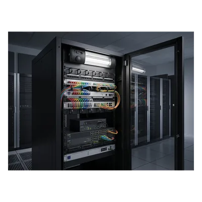 Lámpara LED para Gabinete / 900 lm / 9W / 4000K Blanco Neutro / Conexión en Serie 4 Unidades / 100-240 Vca / Instalación sin Herramientas