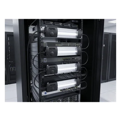 Lámpara LED para Gabinete / 900 lm / 9W / 4000K Blanco Neutro / Conexión en Serie 4 Unidades / 100-240 Vca / Instalación sin Herramientas