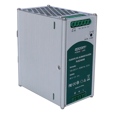 Fuente de alimentación / 48 VCC / 240 W / 5 A / Riel DIN / 100-240 VCA