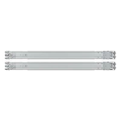 Kit de Rieles para Rack / Profundidad Ajustable 553-834 mm (1.8-2.7 ft) / Orificios Cuadrados ≥9.5 mm / Orificios Redondos ≥7.1 mm / Ancho Pilar ≥450 mm (1.5 ft)
