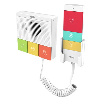 Intercomunicador SIP / Wi-Fi Dual Band / 6 Botones Antibacteriales / IP54 / 1 Relevador / Audio HD