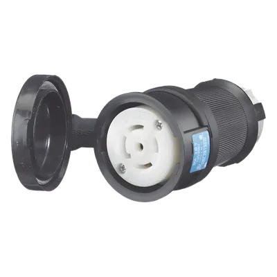 Conector Industrial con Bloqueo de Media Vuelta / 30 A / 120/208 V CA / NEMA L21-30R / 4 Polos 5 Hilos / 2.33 x 2.33 x 3.86 in / Grado Industrial