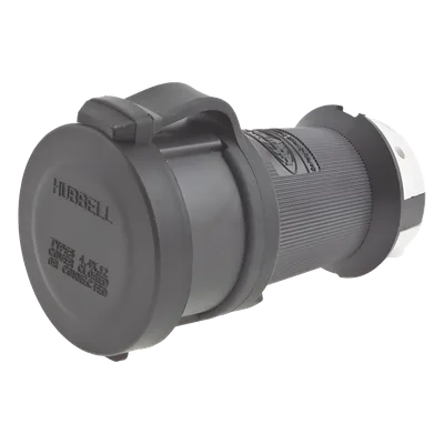 Conector Industrial con Bloqueo de Media Vuelta / 30 A / 120/208 V CA / NEMA L21-30R / 4 Polos 5 Hilos / 2.33 x 2.33 x 3.86 in / Grado Industrial